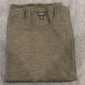 J. Crew Men's Merino Wool-Blend Crewneck Sweater - Size Small